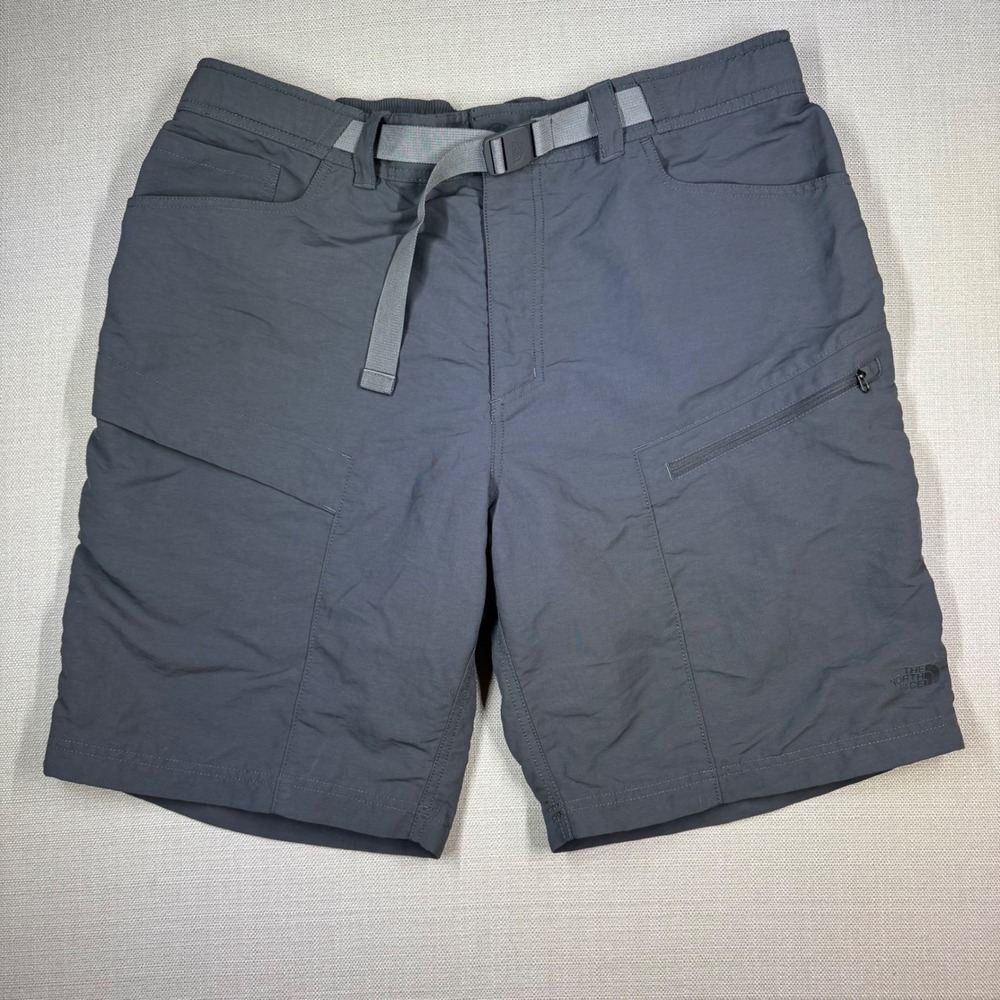 The North Face Mens Tech Utility Hiking Shorts Gray Siz XL NF0A2WL9